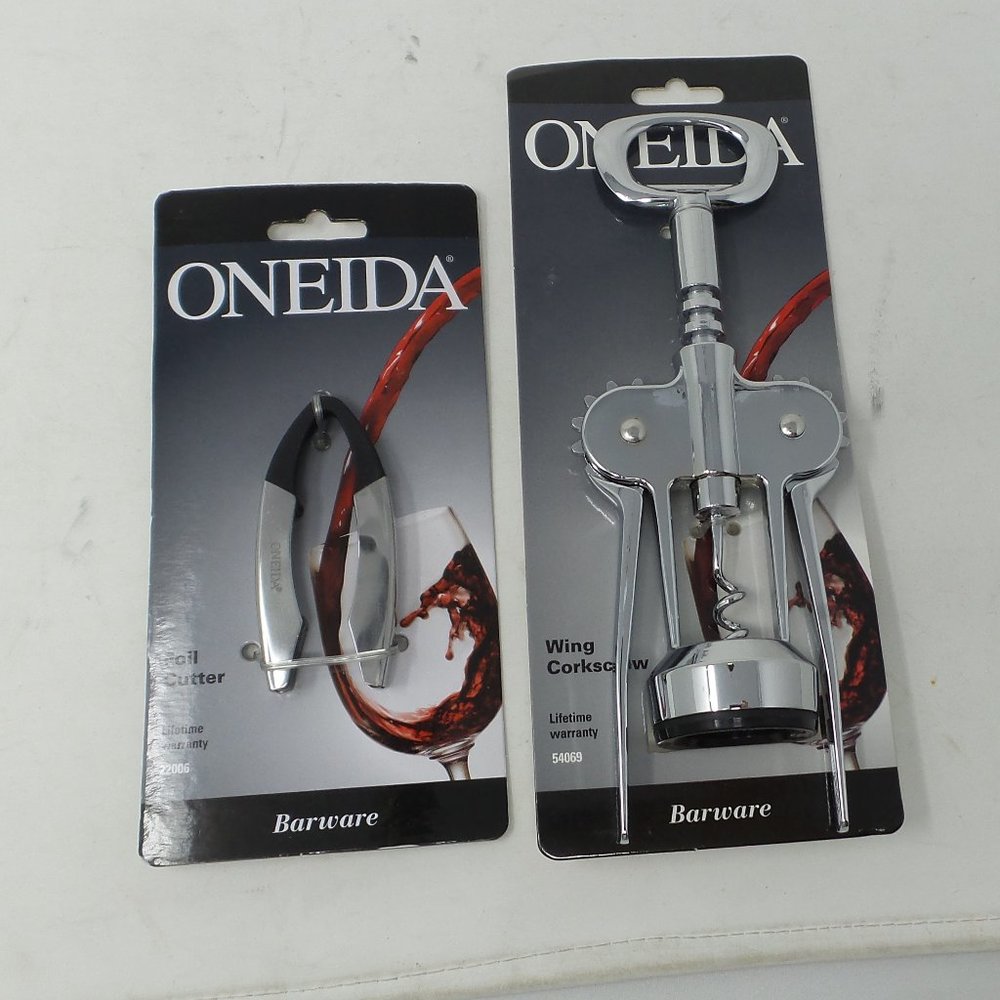 Oneida Foil Cutter AND Wine Corkscrew